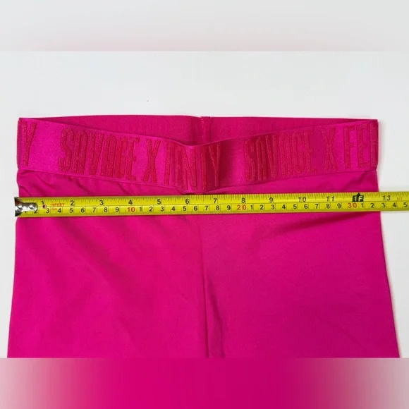 Pink Leggings Athleisure Savage X Fenty Sports Casual Lounge Pants Active Wear - Picture 13 of 17